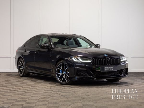 BMW 5-Series Saloon, Petrol Plug-in Hybrid, 2022, Black