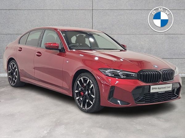 BMW 3-Series Saloon, Petrol Hybrid, 2026, Red