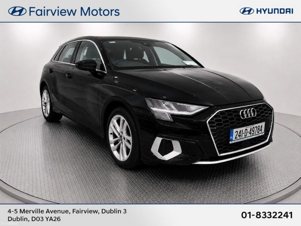 Audi A3 Hatchback, Petrol Plug-in Hybrid, 2024, Black