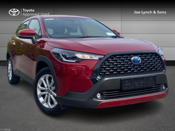 Toyota Corolla Cross Hatchback, Petrol Hybrid, 2023, Red