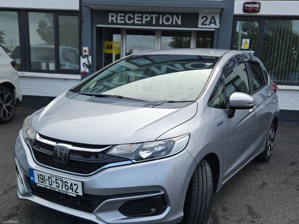Honda Fit Hatchback, Petrol Hybrid, 2019, Silver