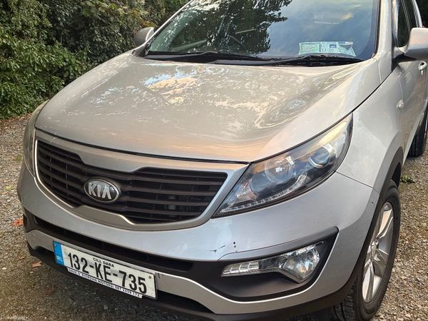 Kia Sportage SUV, Diesel, 2013, Silver