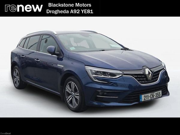 Renault Megane Estate, Petrol Plug-in Hybrid, 2021, Blue