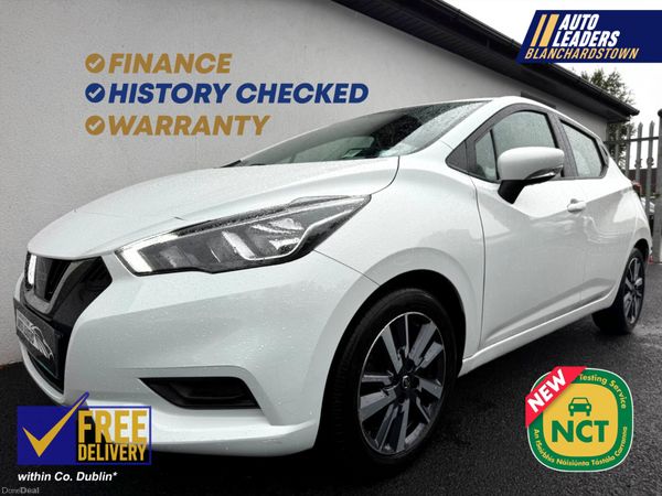 Nissan Micra Hatchback, Petrol, 2019, White