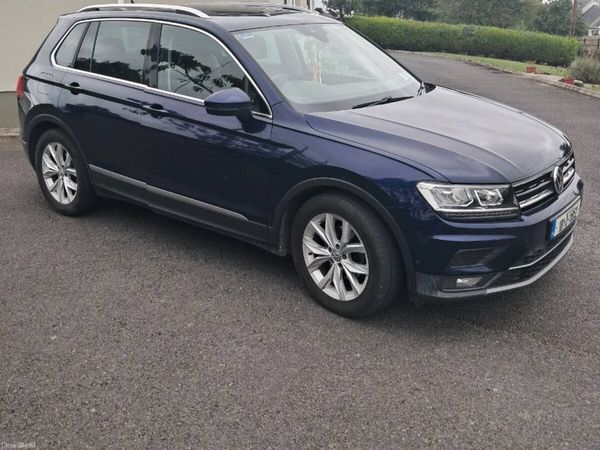 Volkswagen Tiguan SUV, Diesel, 2018, Blue