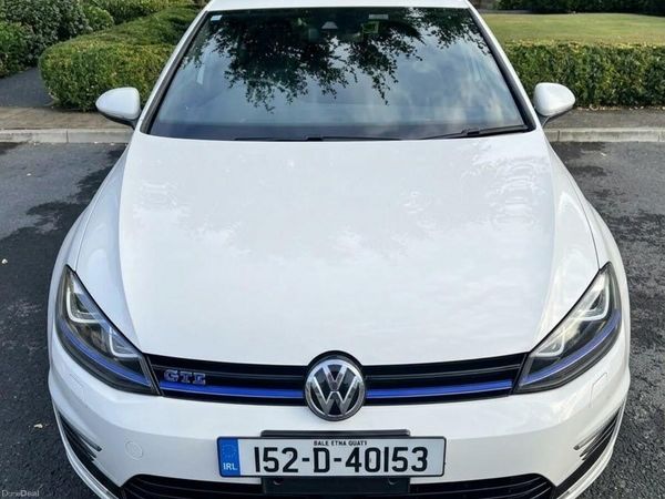 Volkswagen Golf Hatchback, Petrol Plug-in Hybrid, 2015, White