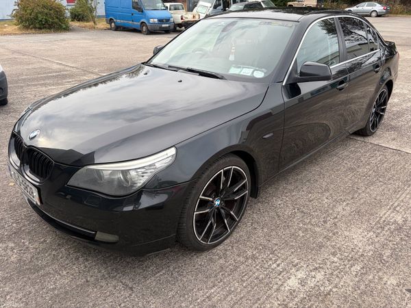 BMW 5-Series Saloon, Diesel, 2010, Black