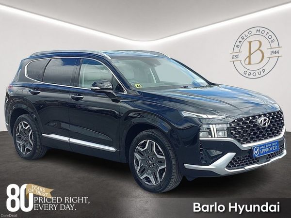 Hyundai Santa Fe SUV, Petrol Plug-in Hybrid, 2022, Black