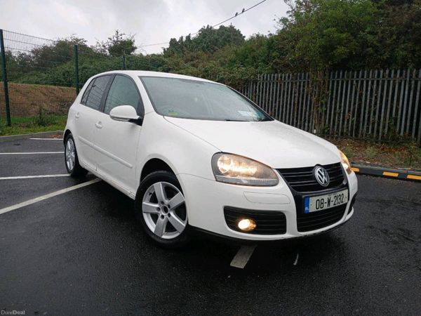 Volkswagen Golf Hatchback, Petrol, 2008, White