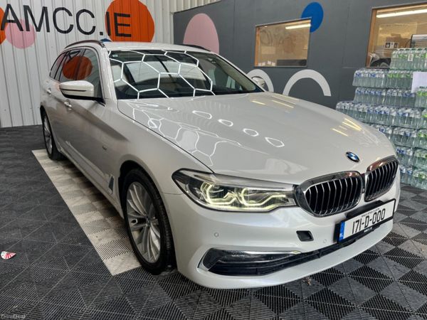 BMW 5-Series Estate, Diesel, 2017, White