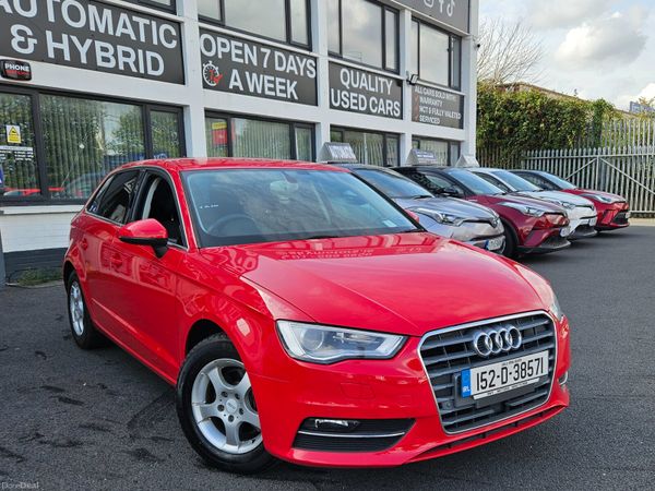 Audi A3 Hatchback, Petrol, 2015, Red