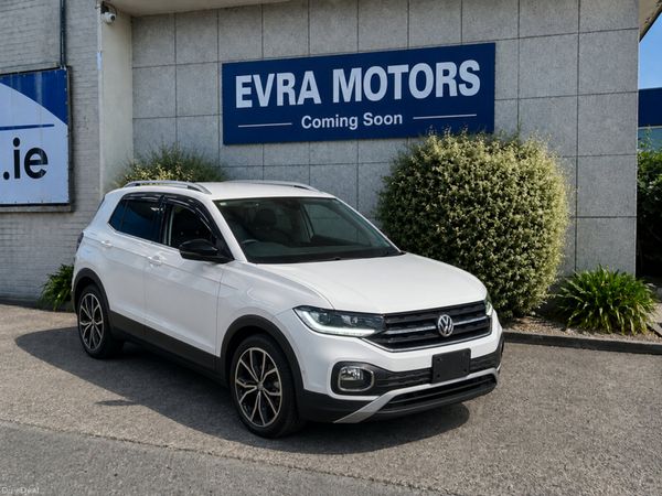 Volkswagen T-Cross SUV, Petrol, 2020, White