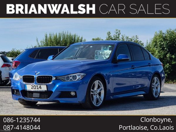 BMW 3-Series Saloon, Diesel, 2014, Blue