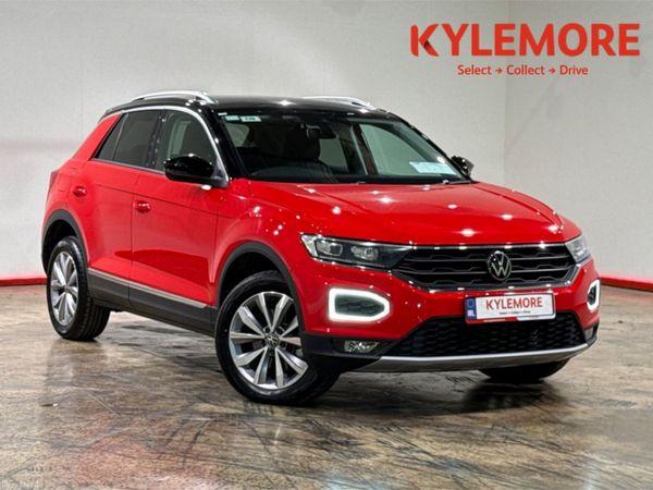Volkswagen T-Roc SUV, Diesel, 2021, Red