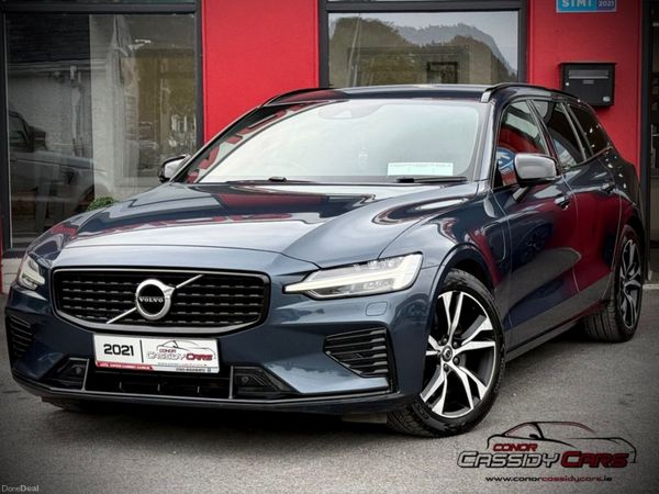 Volvo V60 Estate, Petrol Hybrid, 2021, Blue