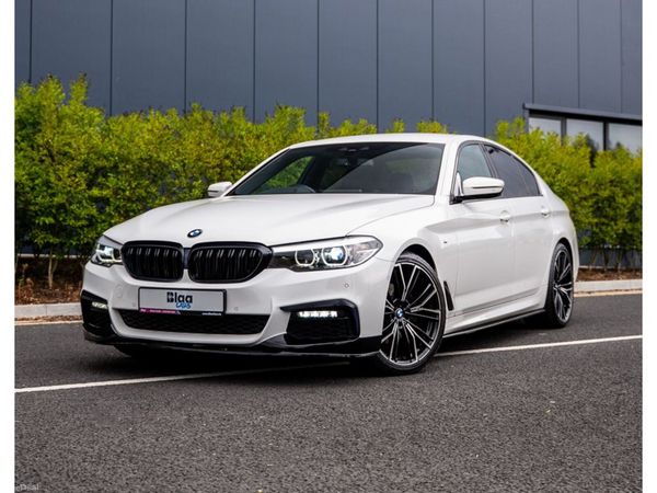 BMW 5-Series Saloon, Diesel, 2019, White