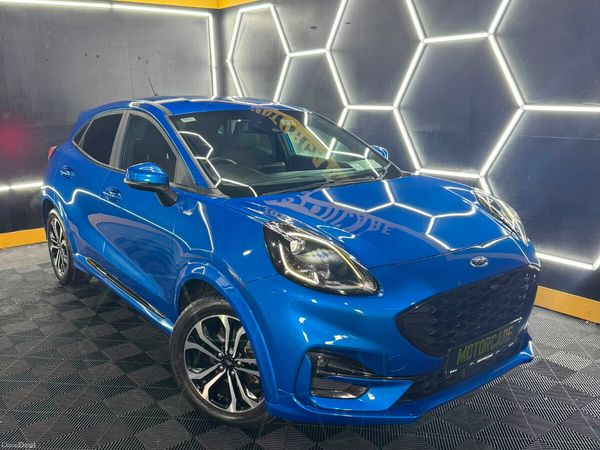 Ford Puma MPV, Petrol Hybrid, 2020, Blue