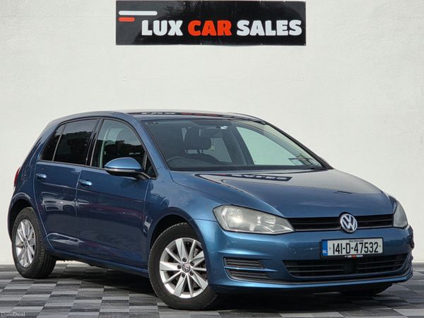 Volkswagen Golf Hatchback, Petrol, 2014, Blue
