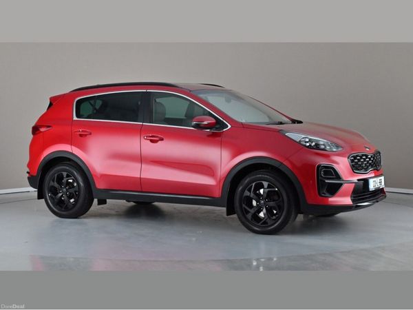Kia Sportage SUV, Diesel Hybrid, 2022, Red