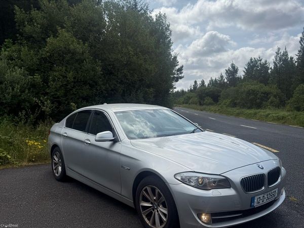 BMW 5-Series Saloon, Diesel, 2012, Silver