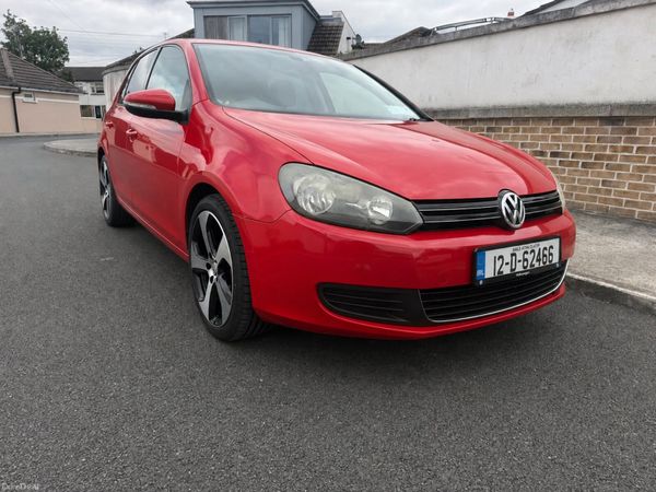 Volkswagen Golf Hatchback, Petrol, 2012, Red