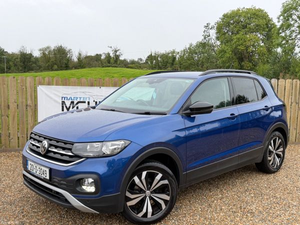 Volkswagen T-Cross Estate/Jeep, Petrol, 2020, Blue