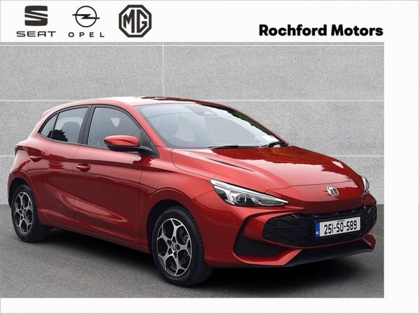 MG MG3 Hatchback, Petrol Hybrid, 2025, Red