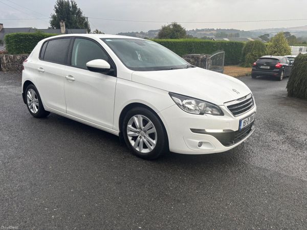 Peugeot 308 Hatchback, Diesel, 2015, White