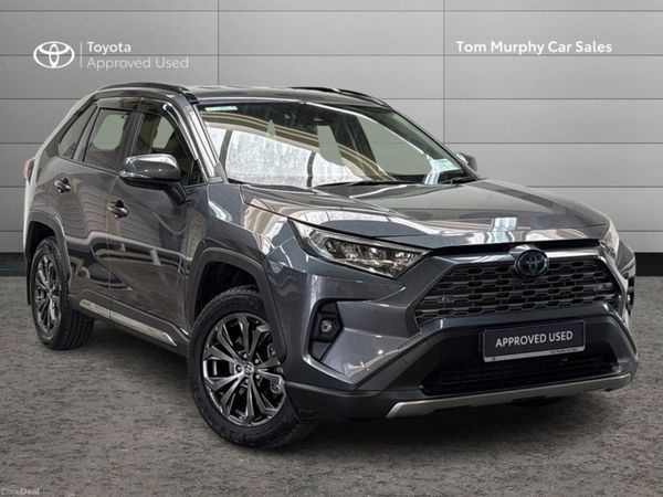 Toyota RAV4 SUV, Petrol Hybrid, 2022, Grey