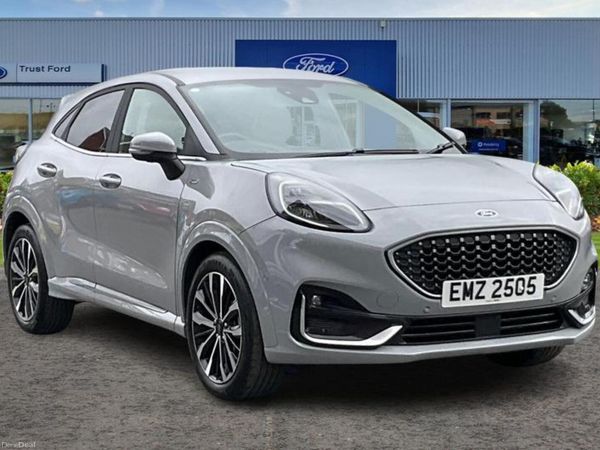 Ford Puma SUV, Petrol Hybrid, 2024, Grey
