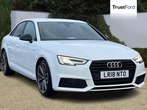 Audi A4 Saloon, Petrol, 2018, White