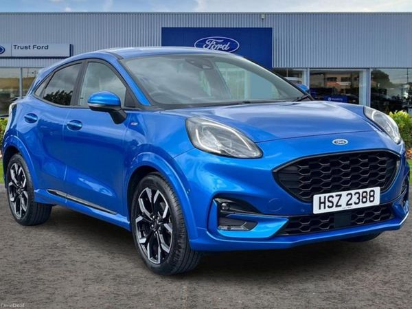 Ford Puma SUV, Petrol Hybrid, 2023, Blue