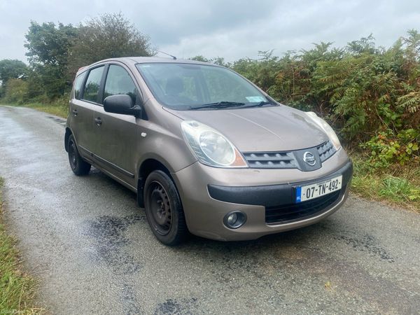 Nissan Note MPV, Petrol, 2007, Brown