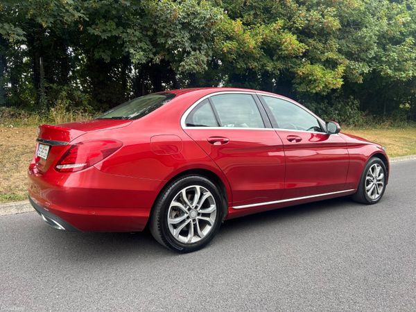 Mercedes-Benz C-Class Saloon, Diesel, 2015, Red