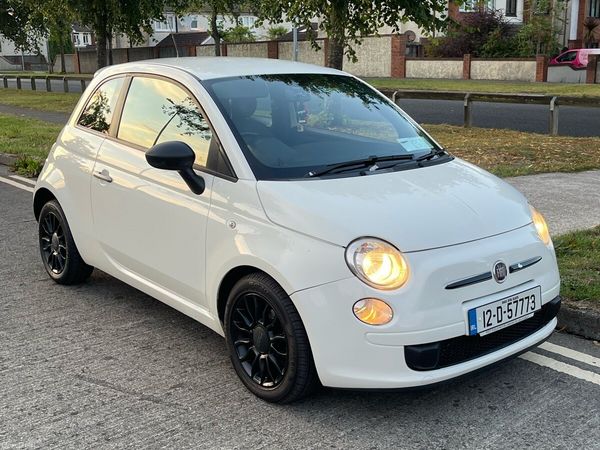 Fiat 500 Hatchback, Petrol, 2012, White