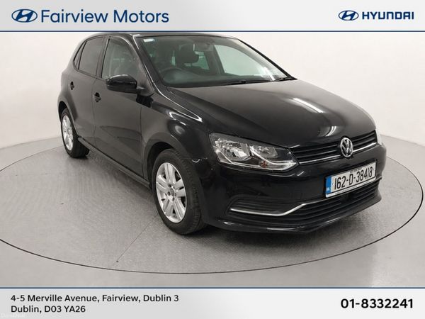 Volkswagen Polo Hatchback, Petrol, 2016, Black