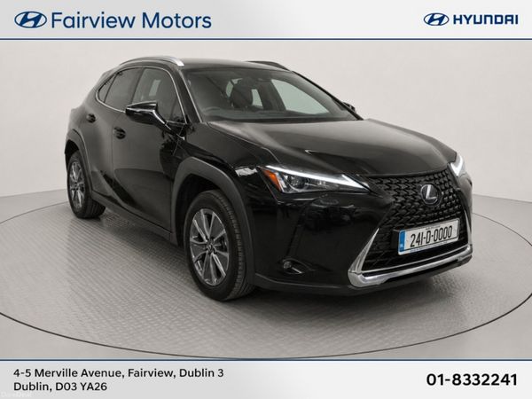 Lexus UX SUV, Electric, 2024, Black