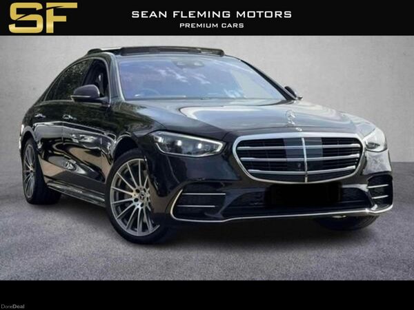 Mercedes-Benz S-Class Saloon, Petrol Plug-in Hybrid, 2025, Black