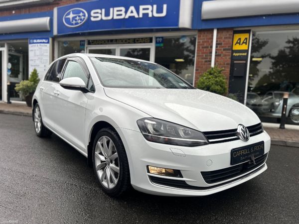 Volkswagen Golf Hatchback, Petrol, 2014, White