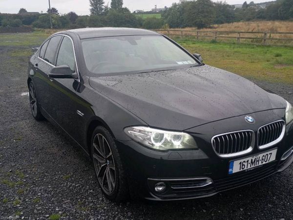 BMW 5-Series Saloon, Diesel, 2016, Black