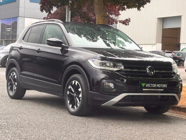 Volkswagen T-Cross SUV, Petrol, 2021, Black