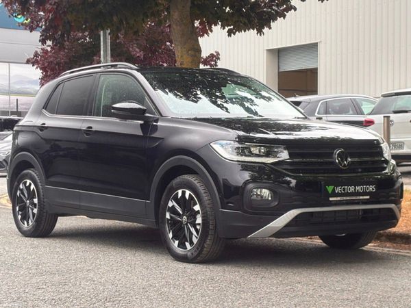 Volkswagen T-Cross SUV, Petrol, 2024, Black