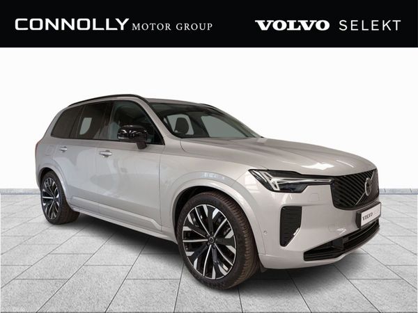 Volvo XC90 SUV, Petrol Plug-in Hybrid, 2025, Silver