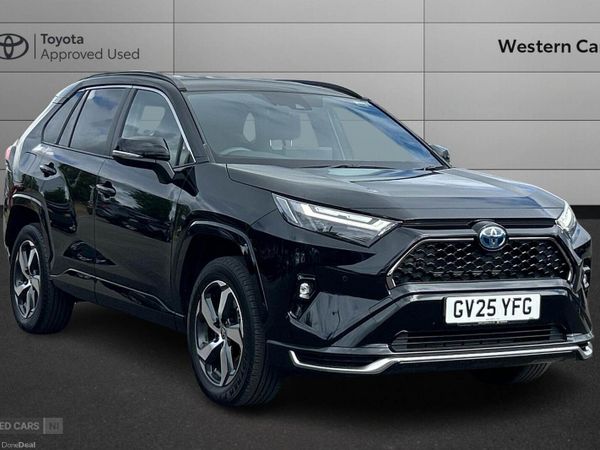 Toyota RAV4 SUV, Petrol Plug-in Hybrid, 2025, Black