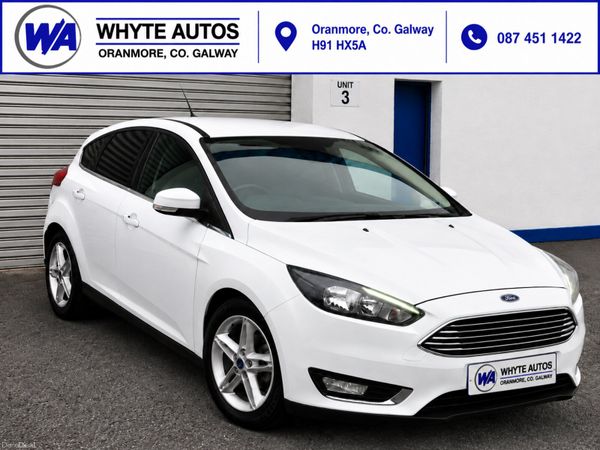 Ford Focus Hatchback, Diesel, 2017, White