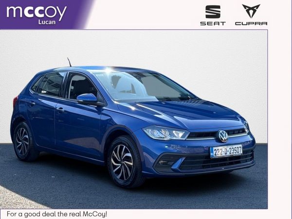 Volkswagen Polo Hatchback, Petrol, 2023, Blue