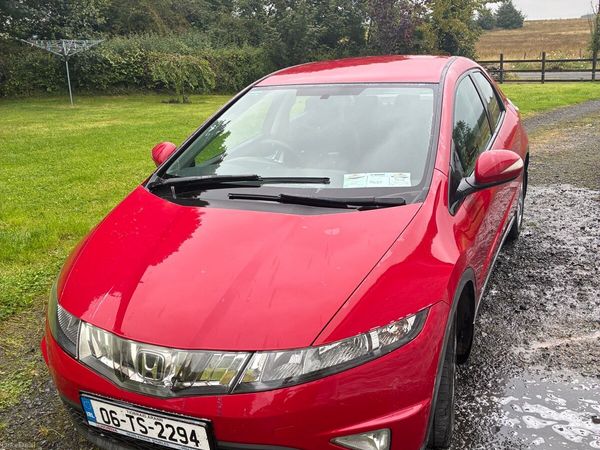 Honda Civic Hatchback, Petrol, 2006, Red