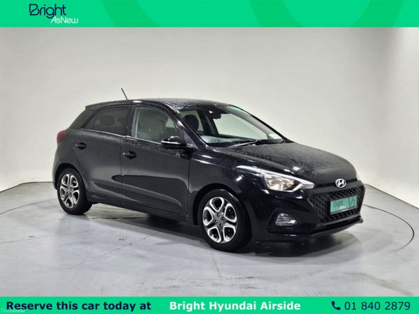 Hyundai i20 Hatchback, Petrol, 2020, Black