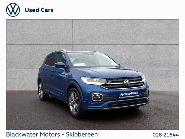 Volkswagen T-Cross Hatchback, Petrol, 2023, Blue