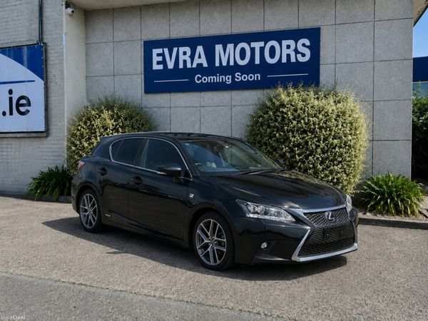 Lexus CT Hatchback, Petrol Hybrid, 2017, Black